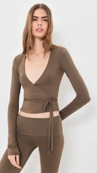 ÉTERNE Wrap Top | Thumbnail 2