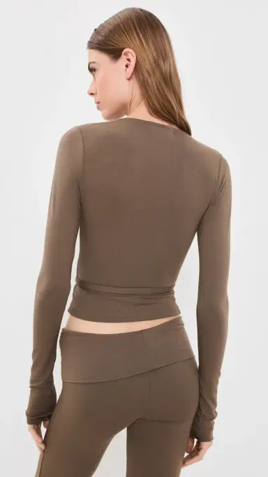 ÉTERNE Wrap Top | Thumbnail 3