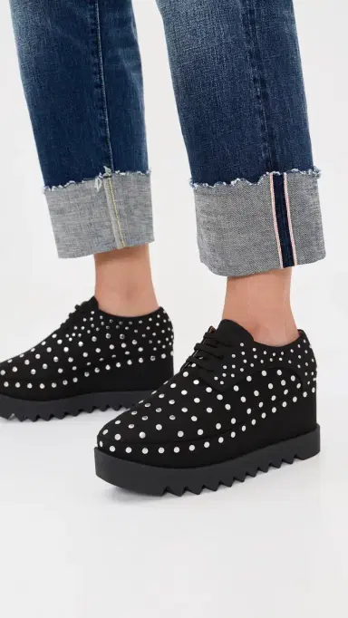 Stella McCartney Elyse Alter Suede Sneakers | Thumbnail 3 Stella McCartney Elyse Alter Suede Sneakers | Thumbnail 3