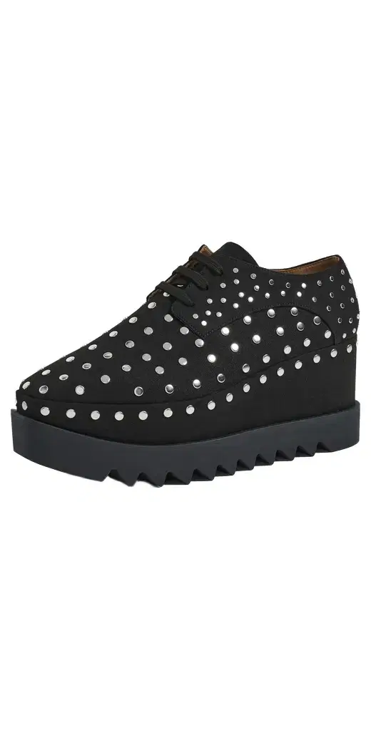 Stella McCartney Elyse Alter Suede Sneakers