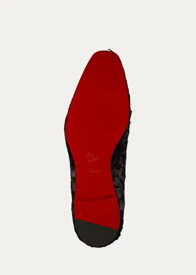 Christian Louboutin Men's Dandelion Marlen Loafers | Thumbnail 4 Christian Louboutin Men's Dandelion Marlen Loafers | Thumbnail 4