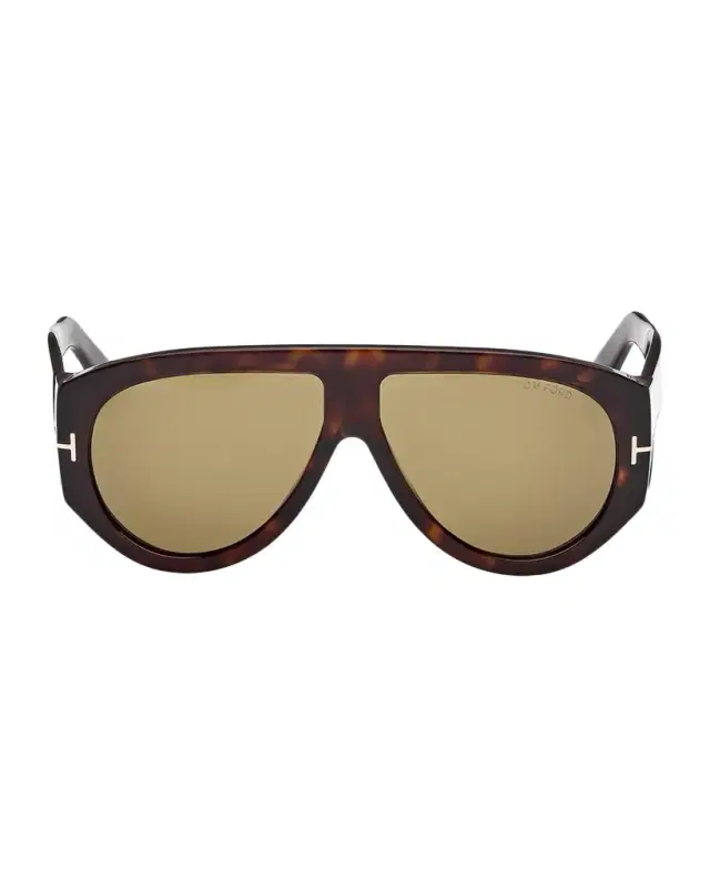 Tom Ford Bronson 60MM Acetate Pilot Sunglasses