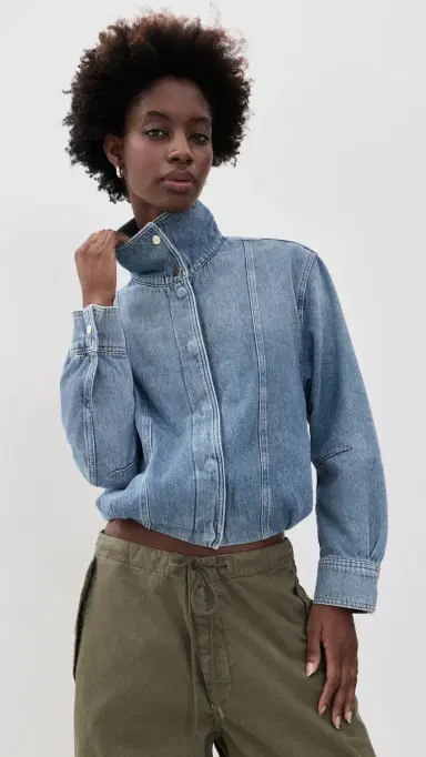 Le Jean Denim Bubble Jacket | Thumbnail 2