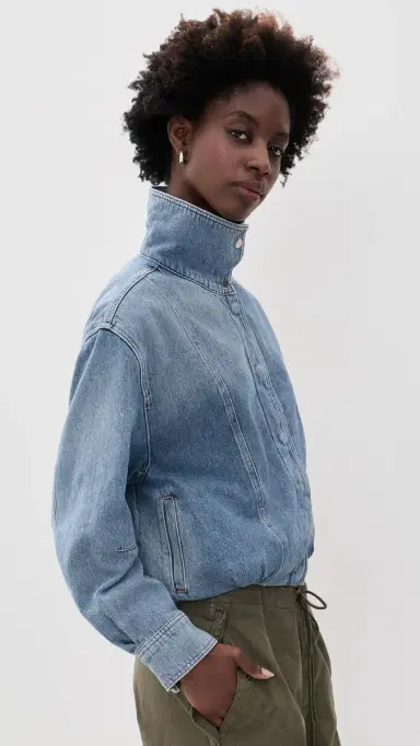 Le Jean Denim Bubble Jacket | Thumbnail 4