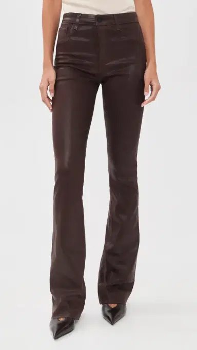 L'Agence Ruth Straight Coated Jeans | Thumbnail 2 L'Agence Ruth Straight Coated Jeans | Thumbnail 2