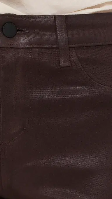 L'Agence Ruth Straight Coated Jeans | Thumbnail 6 L'Agence Ruth Straight Coated Jeans | Thumbnail 6