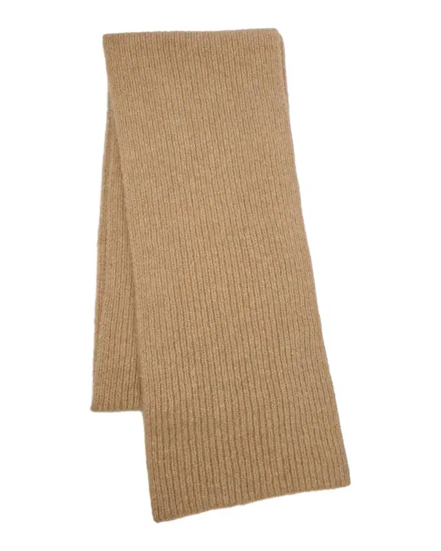 Dries Van Noten Men's Moyson Wool Ribbed Scarf