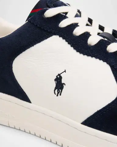 Polo Ralph Lauren Men's Masters Court Low-Top Sneakers | Thumbnail 5