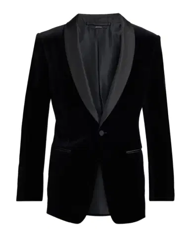 Tom Ford Men's Velvet Shawl-Lapel One-Button Dinner Jacket | Thumbnail 1