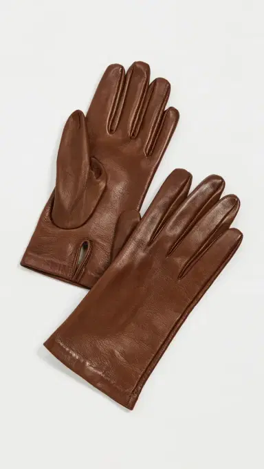 Carolina Amato Vent Palm Shorty Gloves | Thumbnail 2