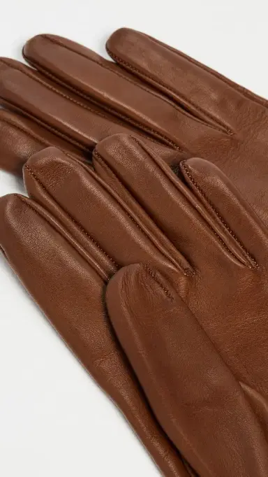 Carolina Amato Vent Palm Shorty Gloves | Thumbnail 4