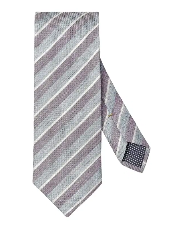 Eton Men's Striped Silk Tie