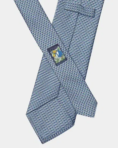 Eton Men's Geometric-Diamond Print Silk Tie | Thumbnail 2