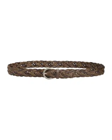 Brunello Cucinelli Men's Braided Cord and Leather Belt | Thumbnail 1 Brunello Cucinelli Men's Braided Cord and Leather Belt | Thumbnail 1