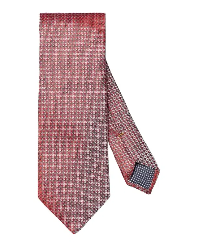 Eton Men's Micro Circle Silk Tie