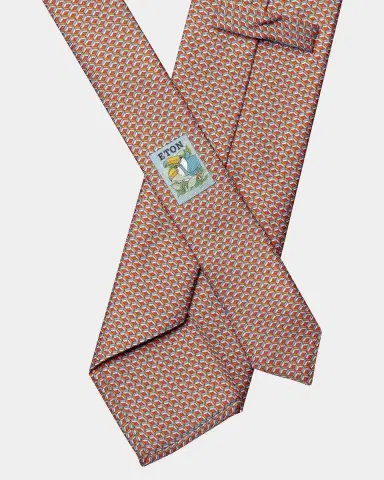 Eton Men's Geometric Silk Tie | Thumbnail 2