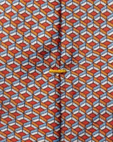 Eton Men's Geometric Silk Tie | Thumbnail 3