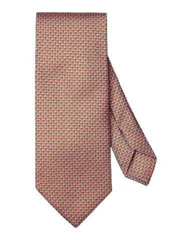 Eton Men's Geometric Silk Tie | Thumbnail 1