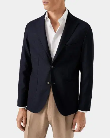 Eton Stretch-Wool Jacket | Thumbnail 3 Eton Stretch-Wool Jacket | Thumbnail 3