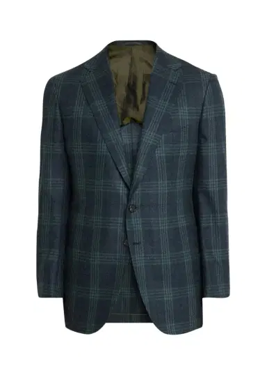 Cesare Attolini Men's Plaid Wool-Cashmere Blazer | Thumbnail 1 Cesare Attolini Men's Plaid Wool-Cashmere Blazer | Thumbnail 1