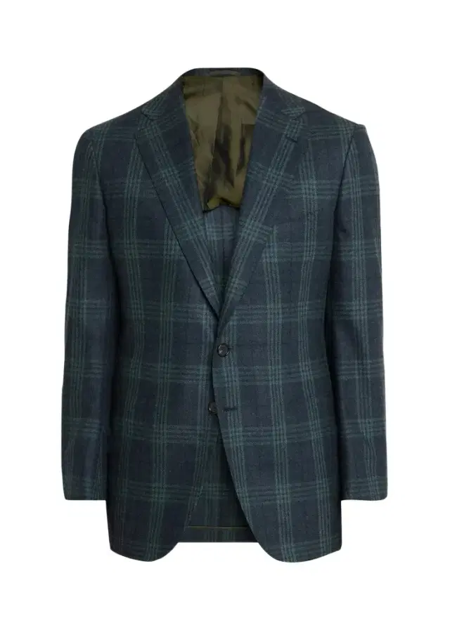 Cesare Attolini Men's Plaid Wool-Cashmere Blazer