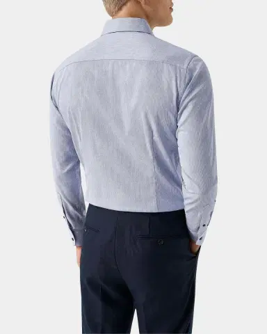 Eton Men's Slim Fit Stripe Sport Shirt | Thumbnail 3