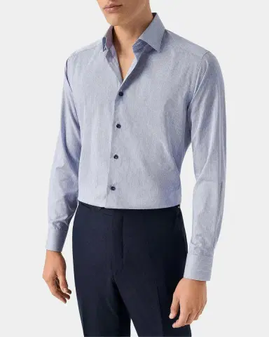 Eton Men's Slim Fit Stripe Sport Shirt | Thumbnail 4