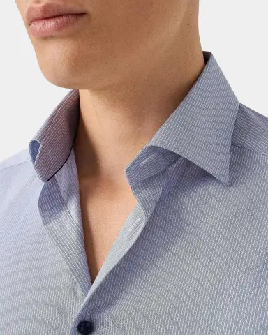 Eton Men's Slim Fit Stripe Sport Shirt | Thumbnail 5