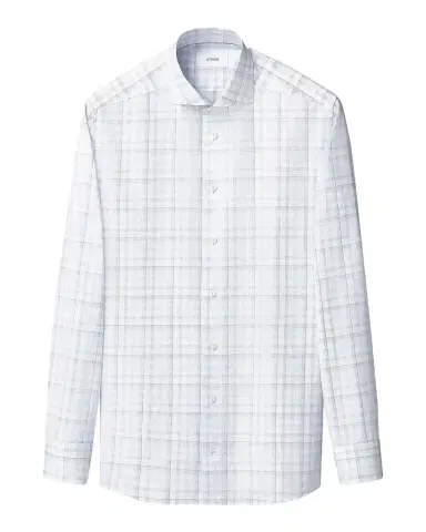 Eton Men's Contemporary Fit Plaid Sport Shirt | Thumbnail 1