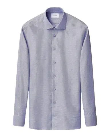 Eton Men's Contemporary-Fit Micro-Geometric Sport Shirt | Thumbnail 1