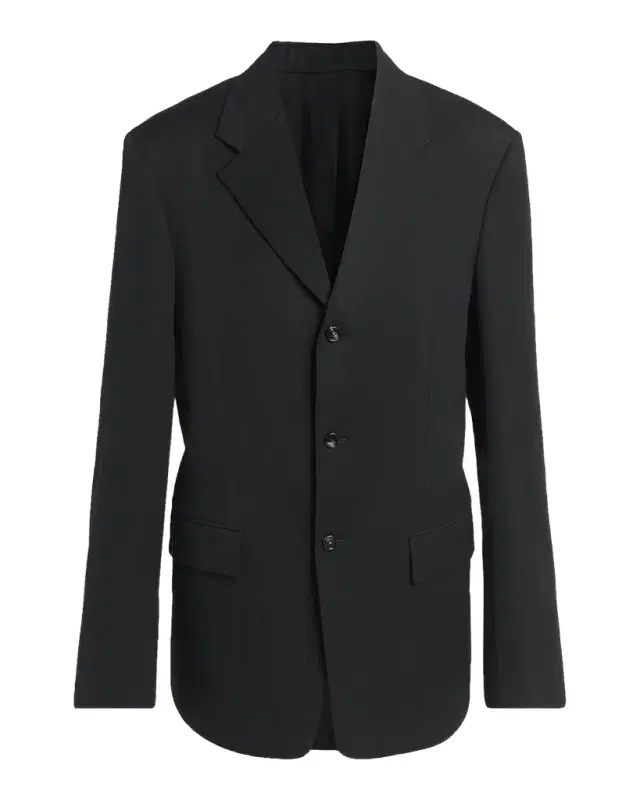 Bottega Veneta Oversized Single-Breasted Wool Blazer