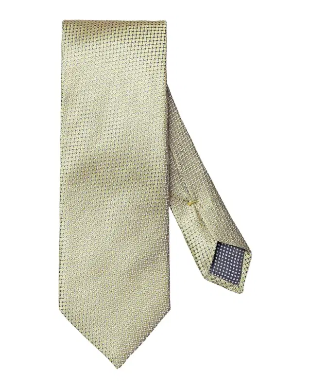 Eton Men's Micro Texture Linen Tie