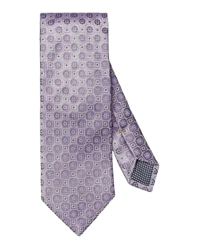 Eton Men's Floral Woven Silk Tie