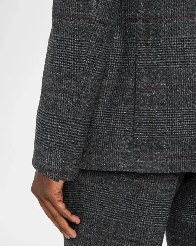 Brunello Cucinelli Glen Plaid Silk-Wool Blend Suit | Thumbnail 9 Brunello Cucinelli Glen Plaid Silk-Wool Blend Suit | Thumbnail 9