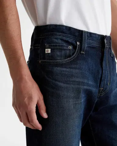 AG Jeans Protege Dark-Wash Straight-Leg Jeans | Thumbnail 5