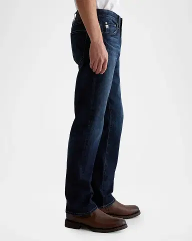AG Jeans Protege Dark-Wash Straight-Leg Jeans | Thumbnail 6