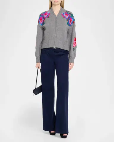 MAISON COMMON Wool Zip-Up Cardigan | Thumbnail 2 MAISON COMMON Wool Zip-Up Cardigan | Thumbnail 2