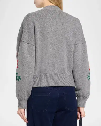 MAISON COMMON Wool Zip-Up Cardigan | Thumbnail 3 MAISON COMMON Wool Zip-Up Cardigan | Thumbnail 3