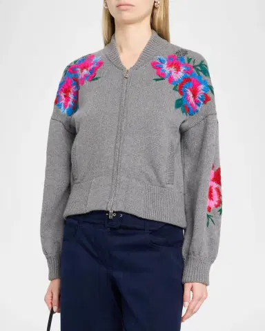 MAISON COMMON Wool Zip-Up Cardigan | Thumbnail 4 MAISON COMMON Wool Zip-Up Cardigan | Thumbnail 4