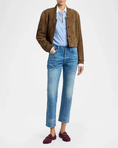 Tom Ford Striped Silk Button-Down Shirt | Thumbnail 2