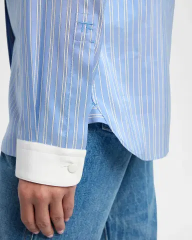Tom Ford Striped Silk Button-Down Shirt | Thumbnail 5