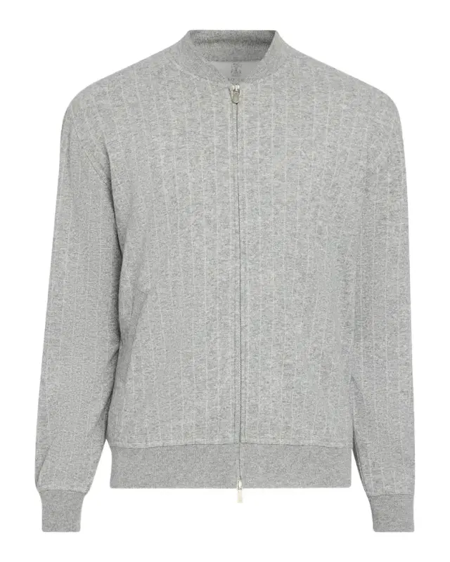 Brunello Cucinelli Men's Cotton-Blend Cardigan