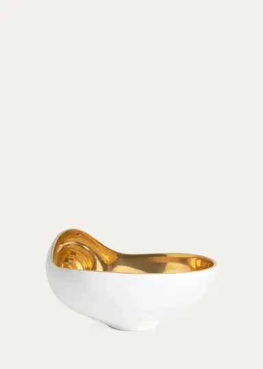 L'Objet x Jessica McCormack Shell 24K Gold-Plated Bowl, Medium | Thumbnail 2