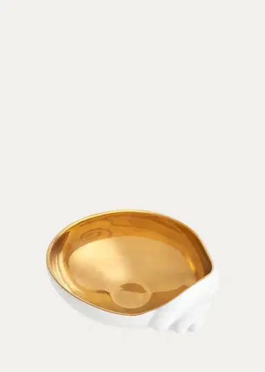 L'Objet x Jessica McCormack Shell 24K Gold-Plated Bowl, Medium | Thumbnail 3
