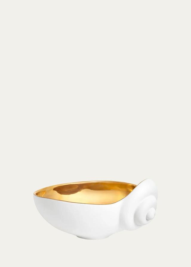 L'Objet x Jessica McCormack Shell 24K Gold-Plated Bowl, Small