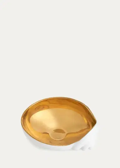 L'Objet x Jessica McCormack Shell 24K Gold-Plated Bowl, Small | Thumbnail 3 L'Objet x Jessica McCormack Shell 24K Gold-Plated Bowl, Small | Thumbnail 3