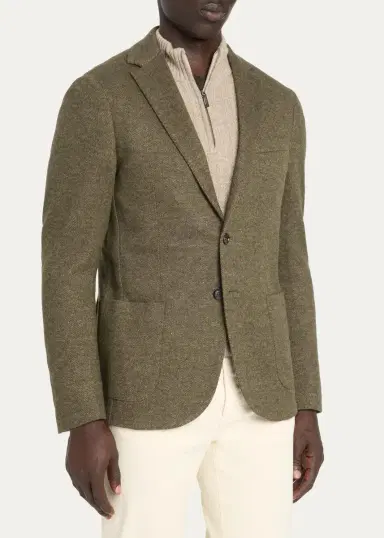 Baldassari Men's Cotton Jacket | Thumbnail 4