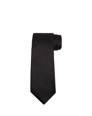 Tom Ford Men's Tonal Crosshatch Silk Tie | Thumbnail 2