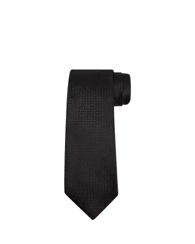 Tom Ford Men's Tonal Crosshatch Silk Tie | Thumbnail 1