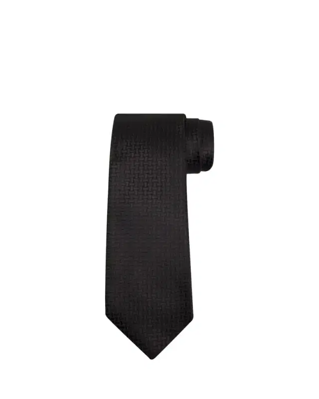 Tom Ford Men's Tonal Crosshatch Silk Tie